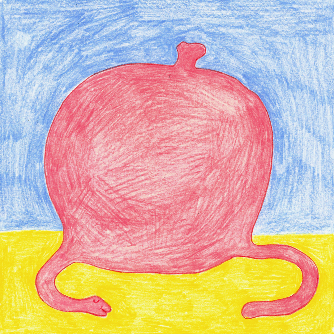 round red apple